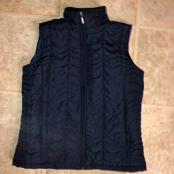 Jane Ashley Dark Blue Vest - Picture 1 of 4